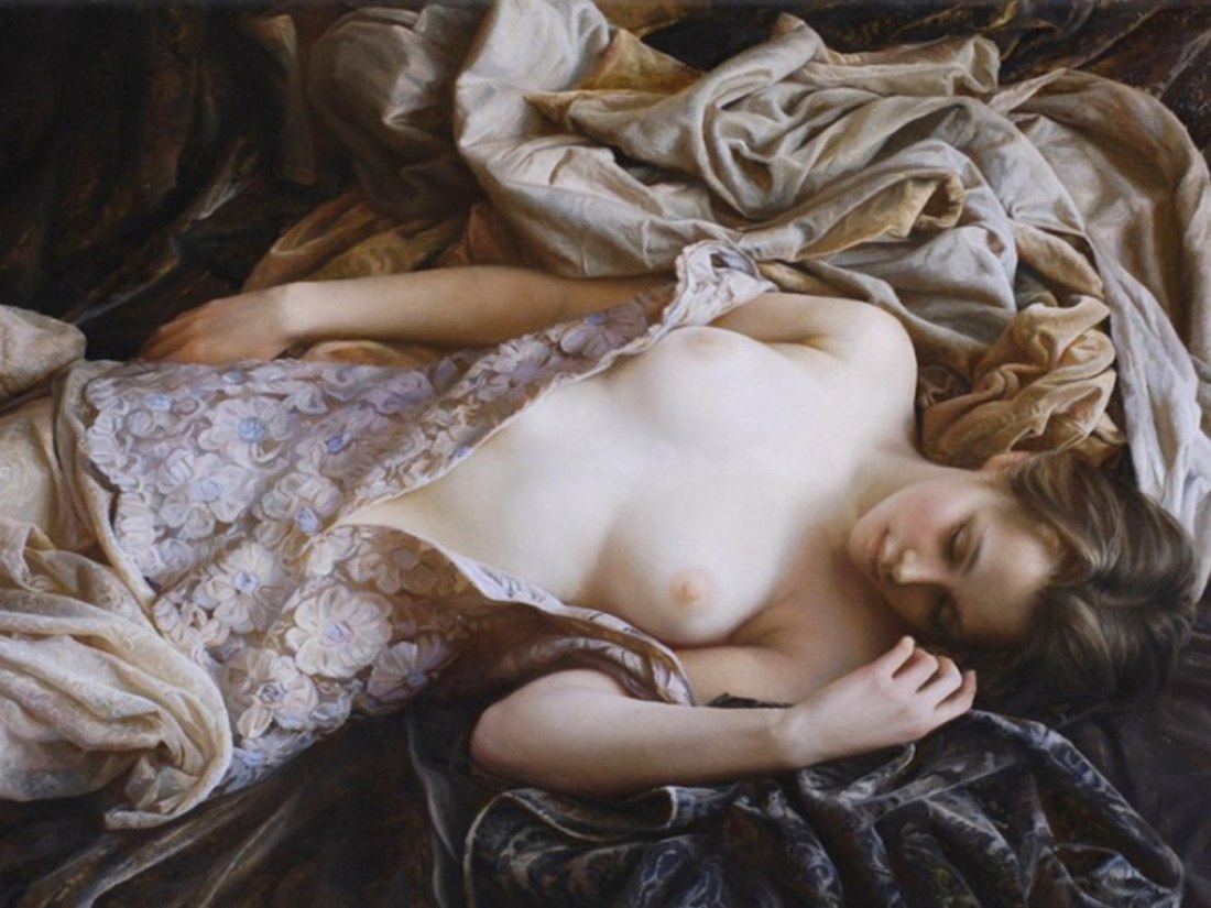 Спящие девушки голышом