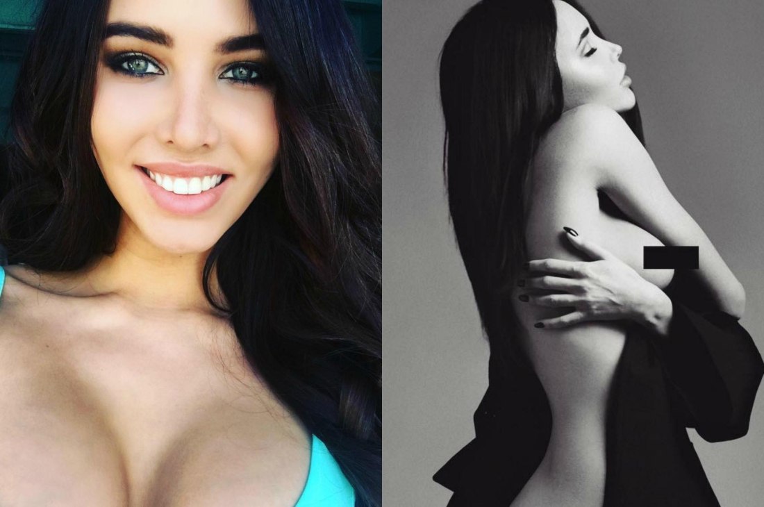 Анастасия Решетова на показе Yasya