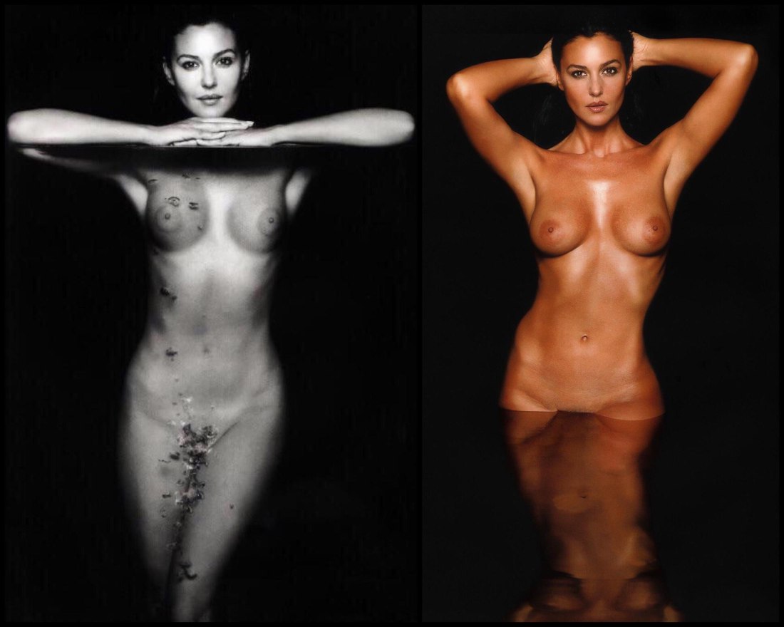 Голая Моника Белуччи в фильме Малена