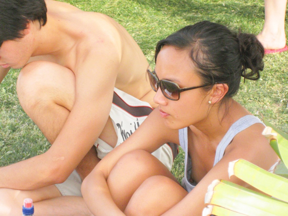 Случайно засветила