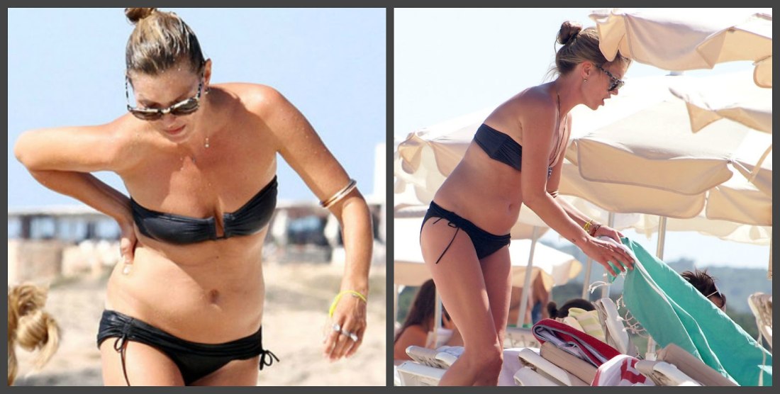 Кейт Мосс у пляжа с бабочками