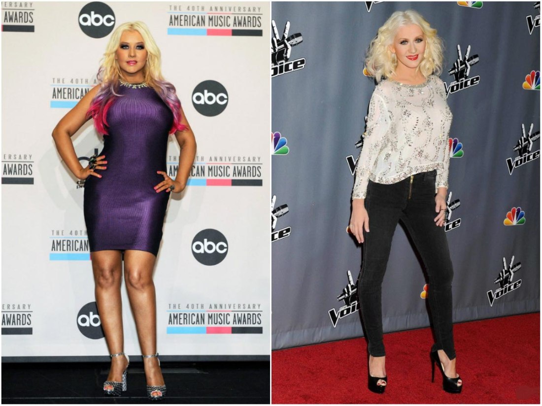 Шакира до и после похудения