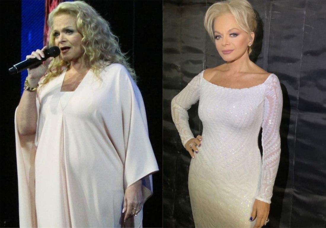 Похудевшие звезды до и после русские 2021