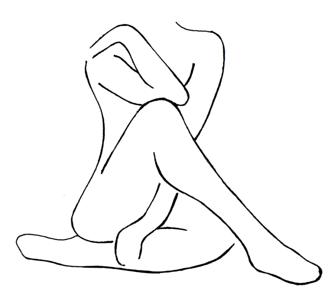 Татуировка женщина в воде