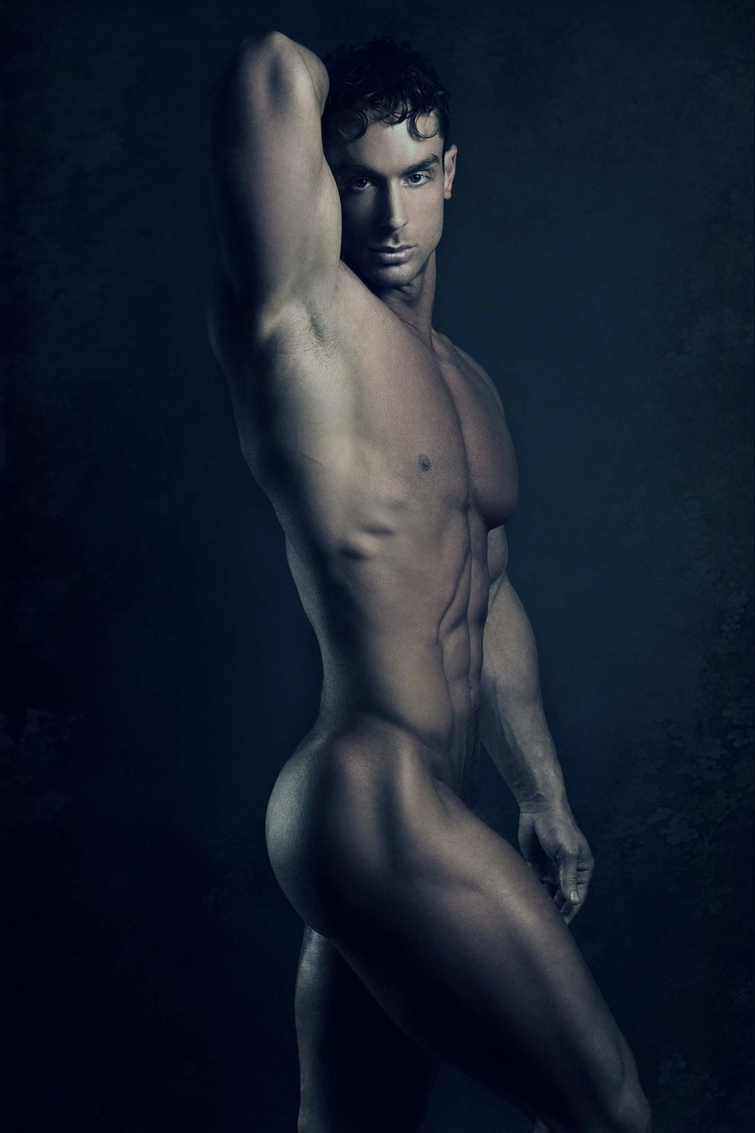 Мужская съемка стиля ню