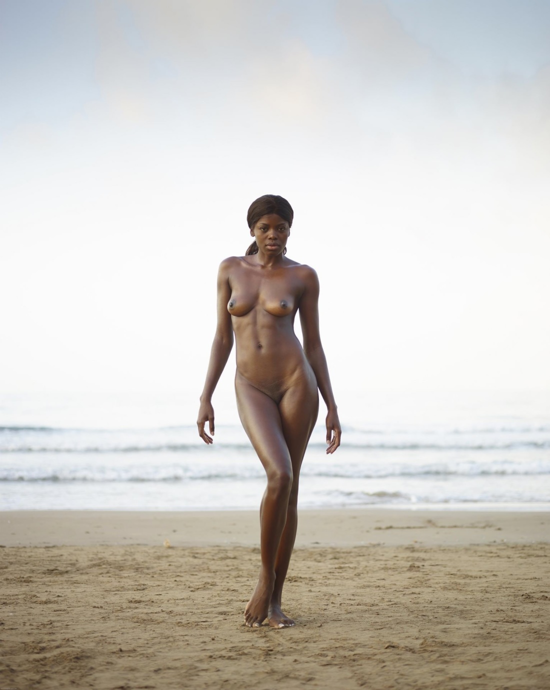 Нудистка с хорошей фигурой