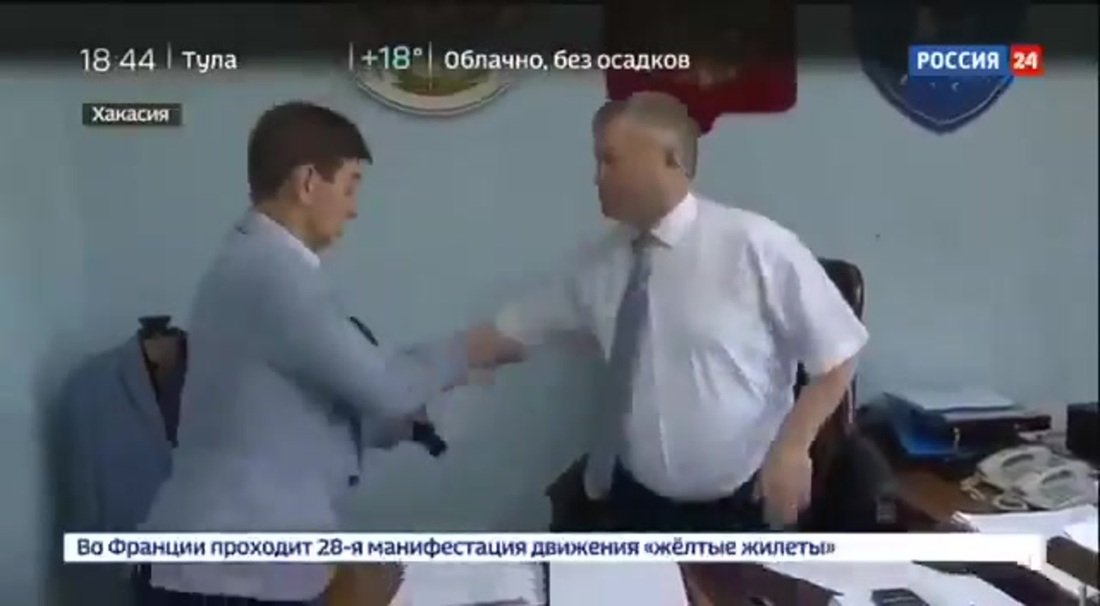 Ургант и Хрусталев пародия