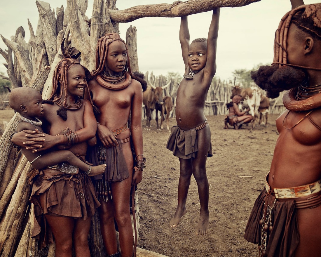 Красавицы племени Химба