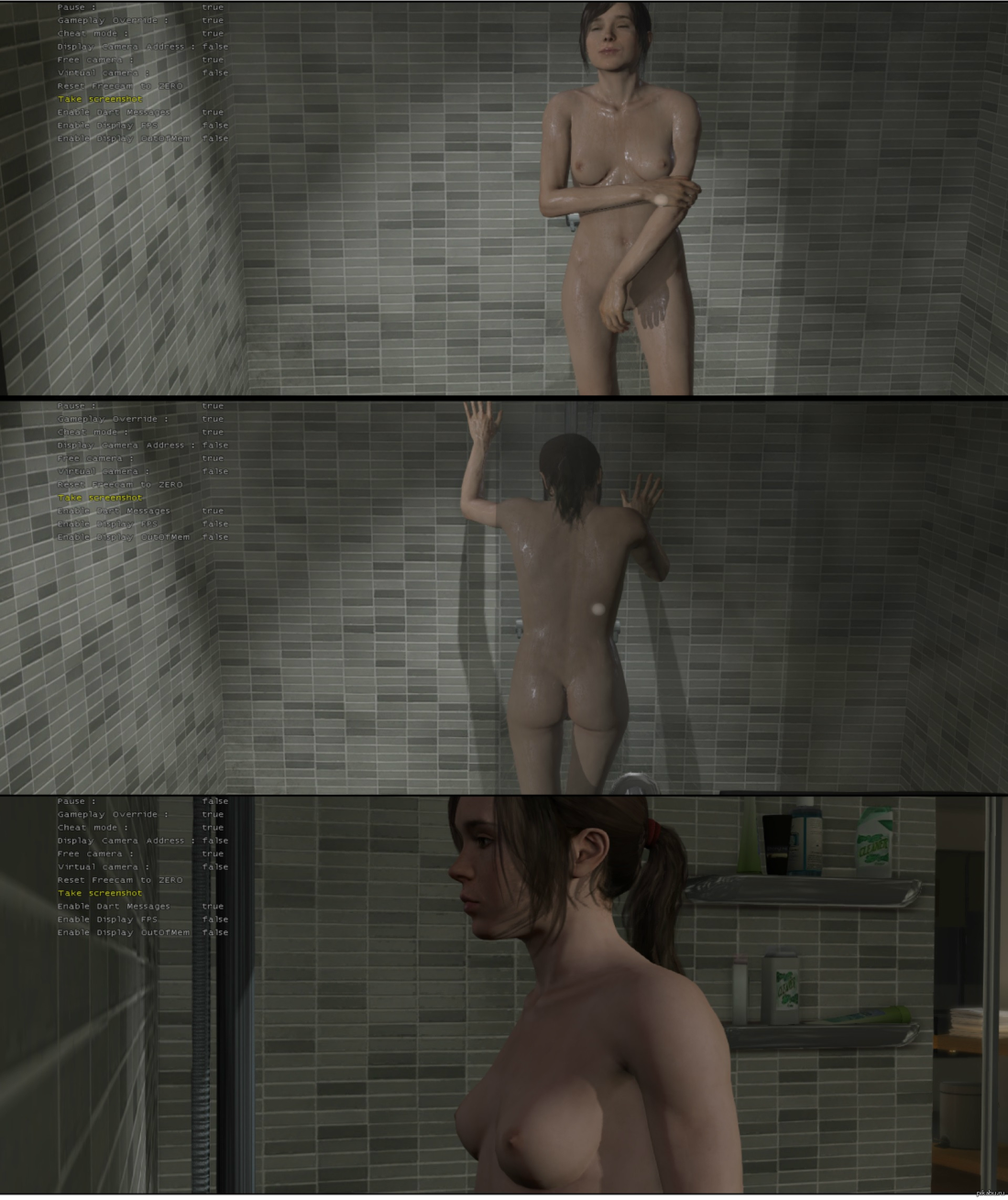 Эллен пейдж Beyond two Souls свободная камера