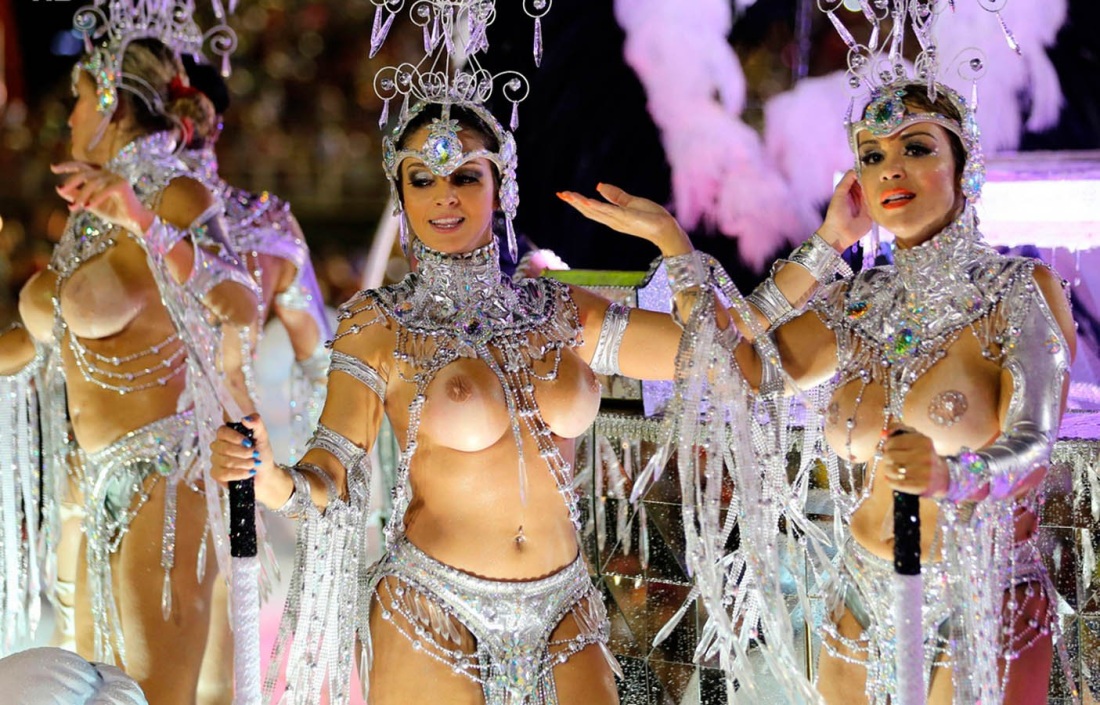 Голые бразильянки Brazilian Carnival 2020