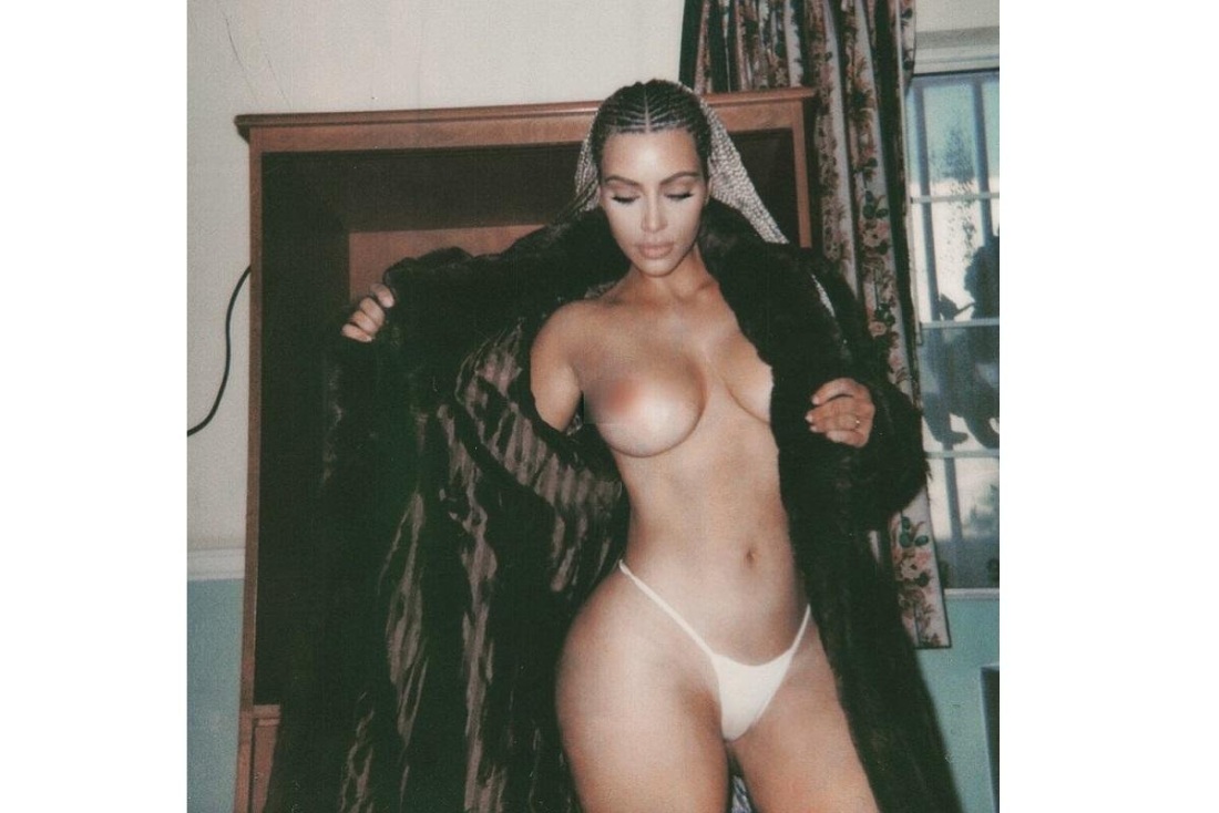Ким Кардашян (Kim Kardashian) голая