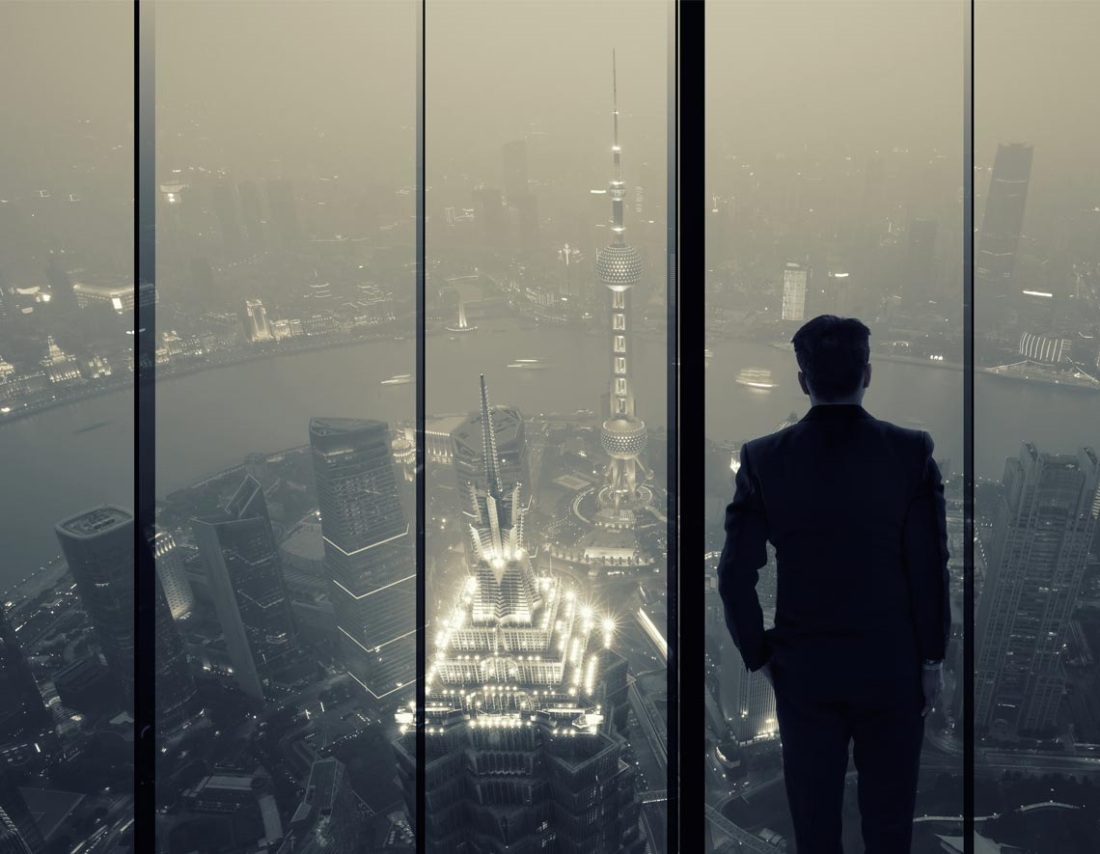 Комната с панорамными окнами Эстетика