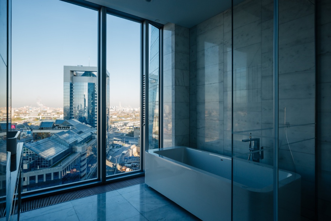 Окна небоскреба текстура