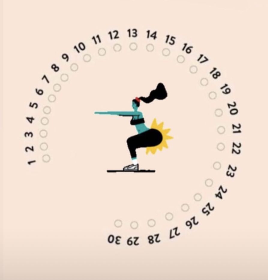 ЧЕЛЛЕНДЖ приседаний на 30 дней