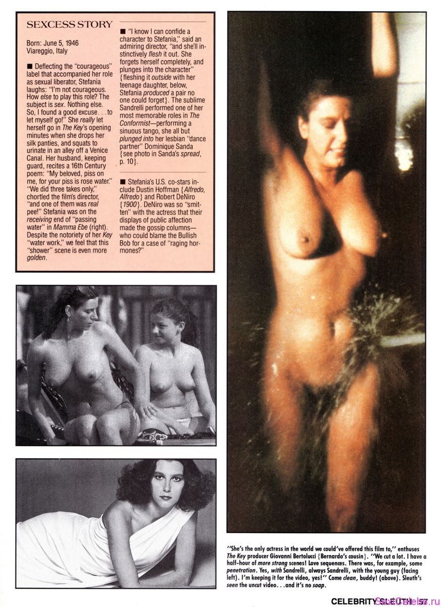 Стефания Сандрелли голая