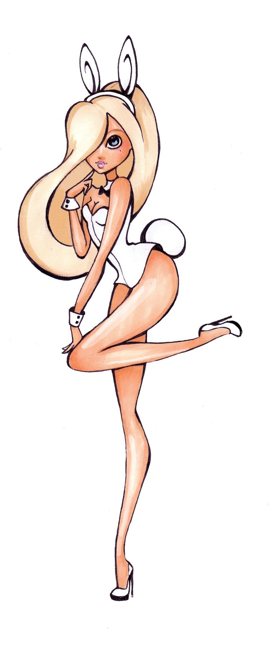 Мультяшная Зайка девочка