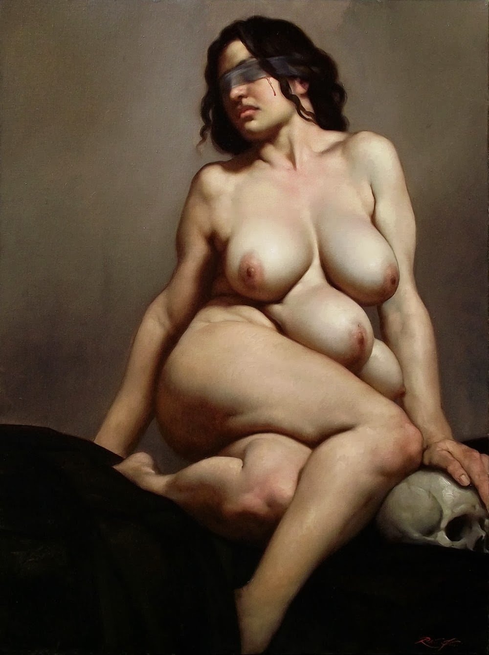 Ласло Гулис художник ню