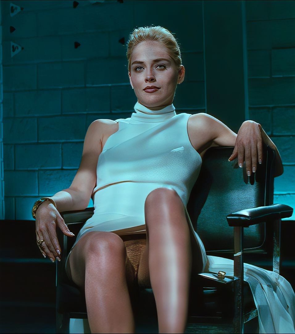 Шэрон Стоун сцена