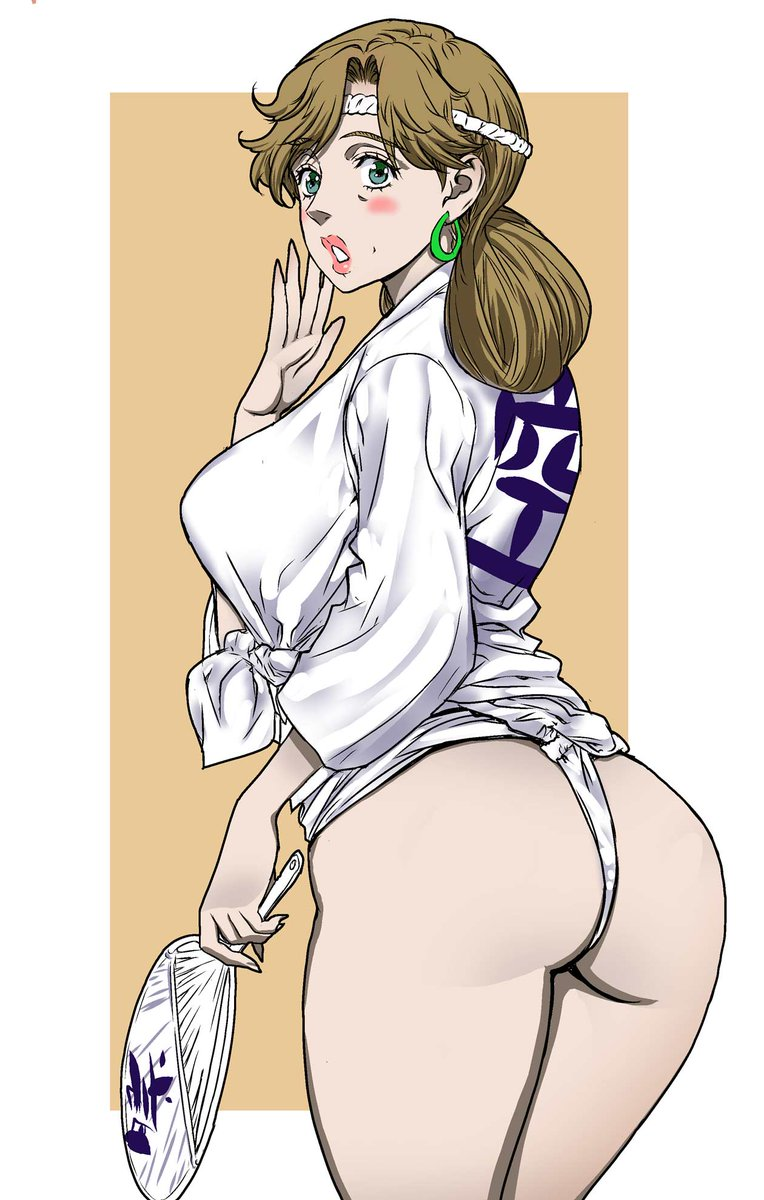 Jojo bizarre Adventure Лиза Лиза Rule 34
