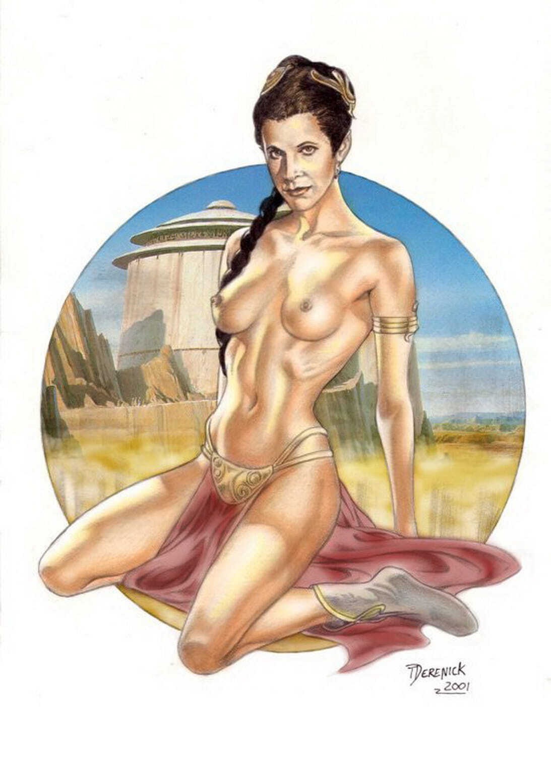 Звездные войны принцесса Лея nude