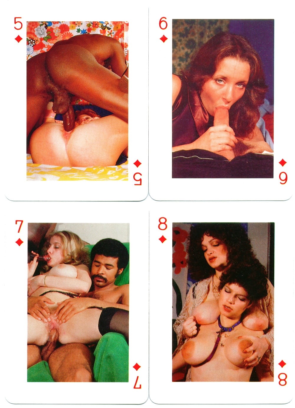 Старые игральные порнокарты