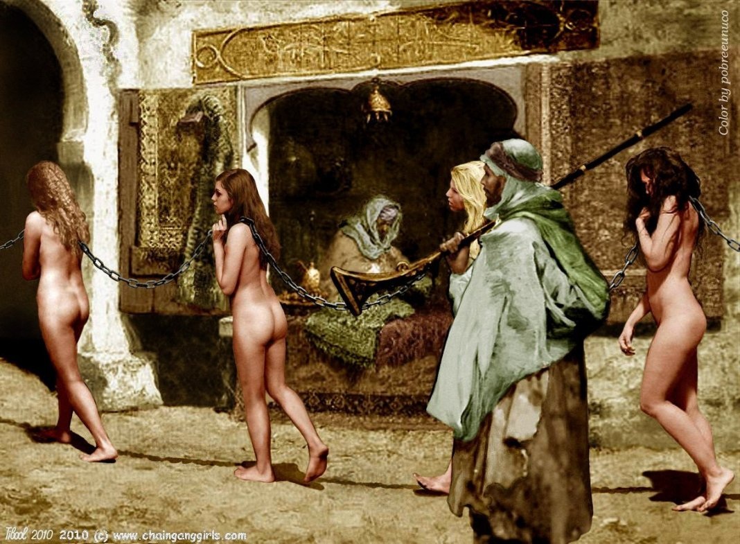 Анальное рабство в гареме