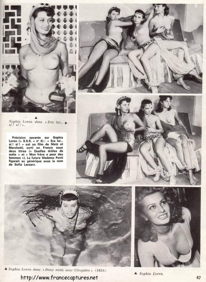 Софи Лорен голая Бетти пейдж