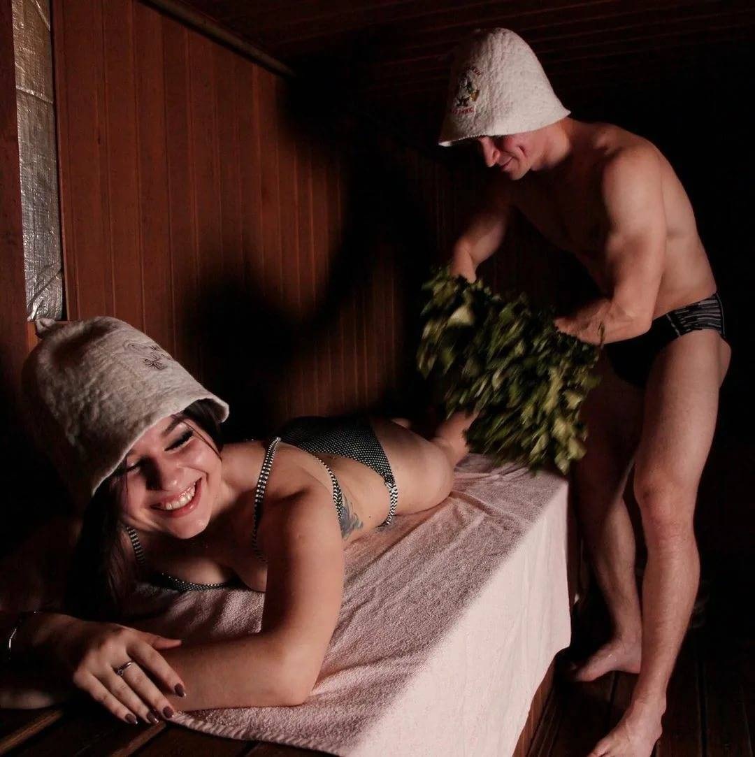 Лия Сильвер сауна