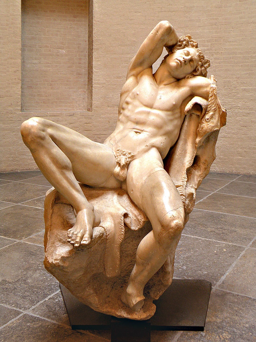 Скульптура фавн Барберини