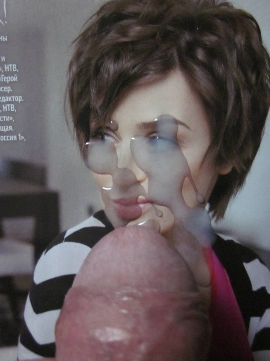 Телеведущая подрочила