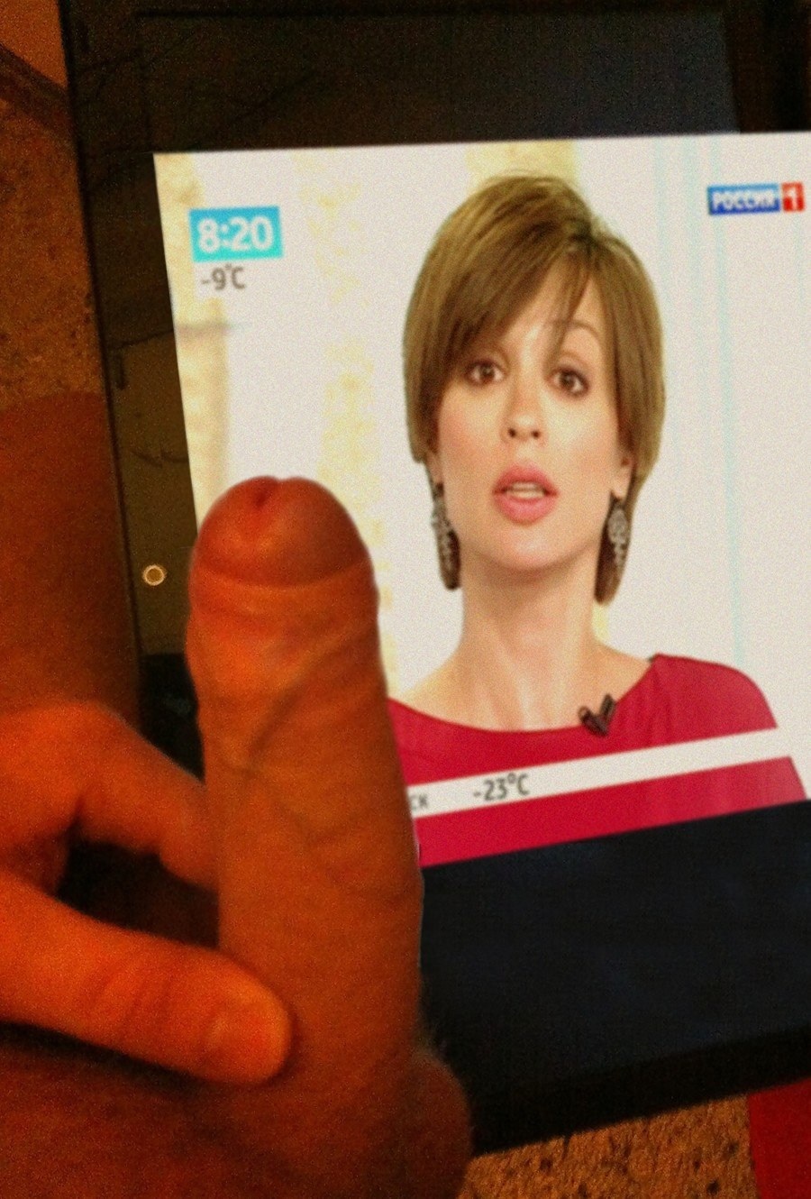 Ведущая Melissa Theuriau .порно