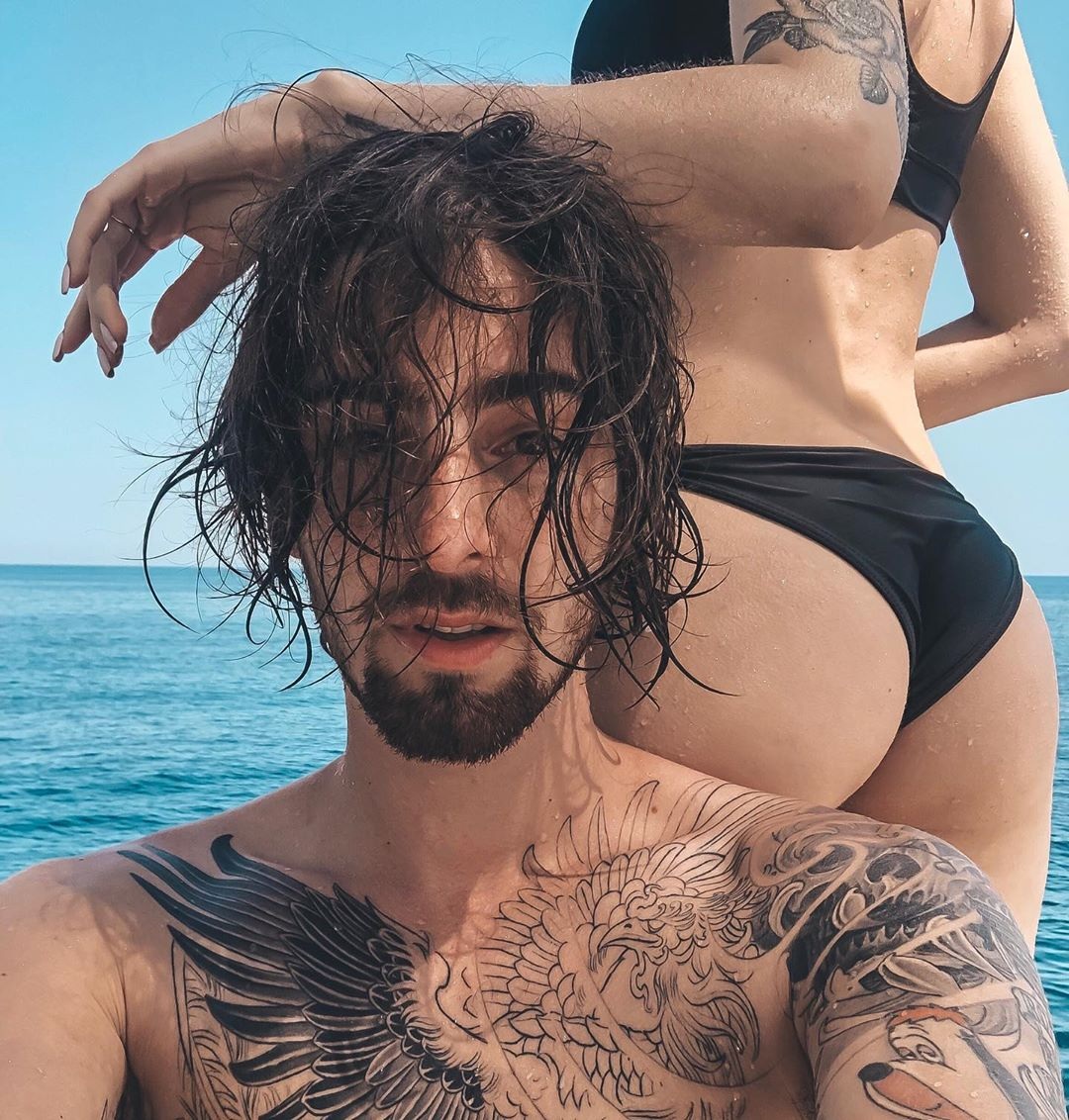 Владимир Дантес тату