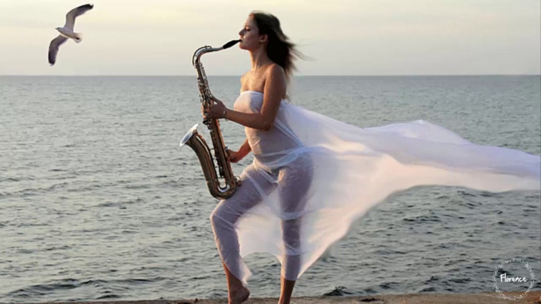 Александра Привольская саксофон