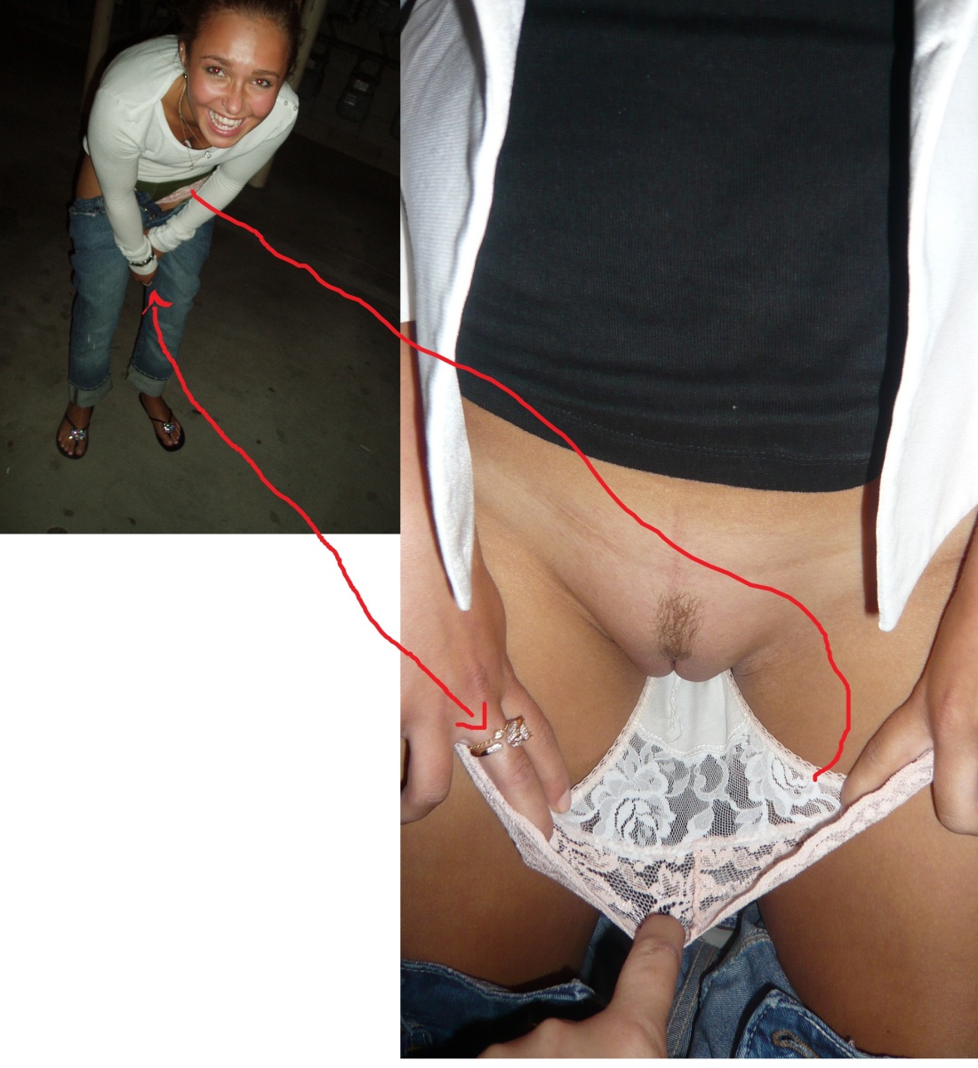 Анальный трах на улице в юбке