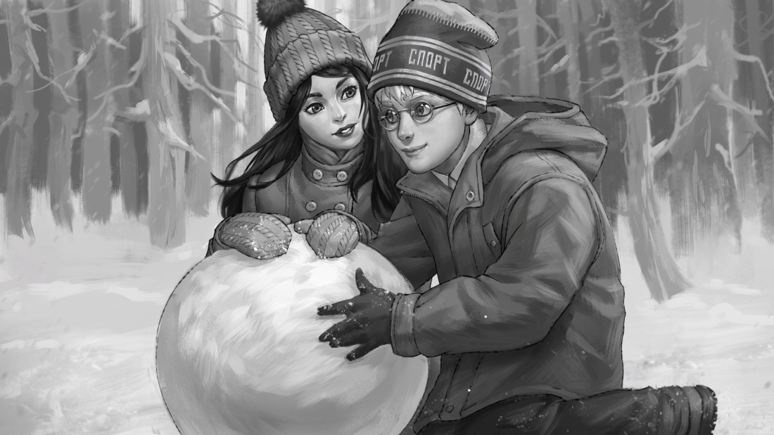 Антон и Алиса tiny Bunny шип