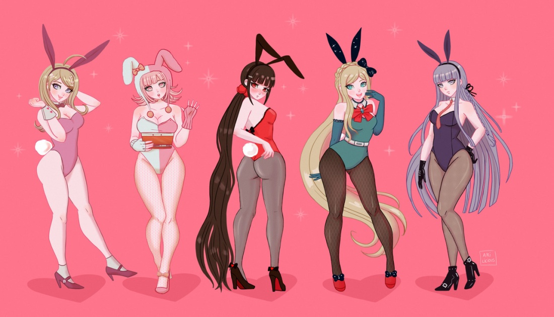 Соня невермайнд в костюме зайца