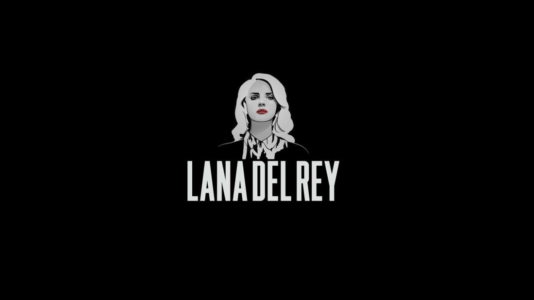 Лана дель Рей надпись