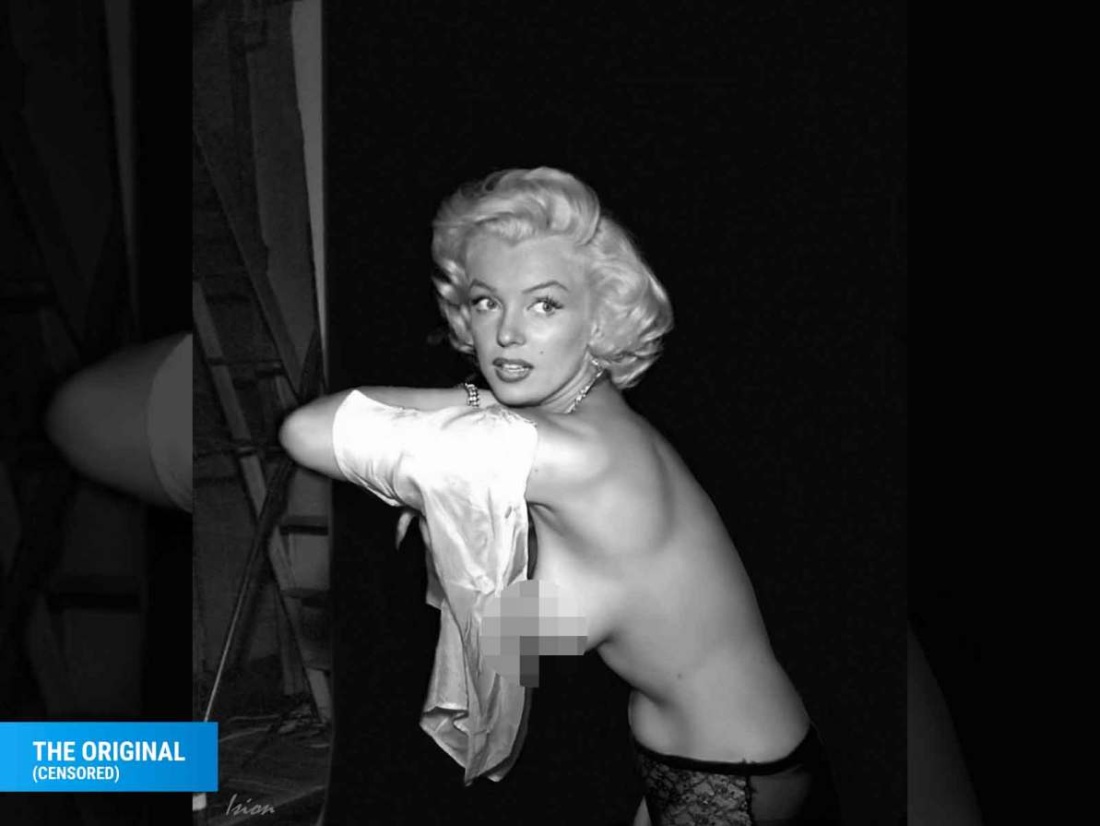 Голая Мэрилин Монро 1962