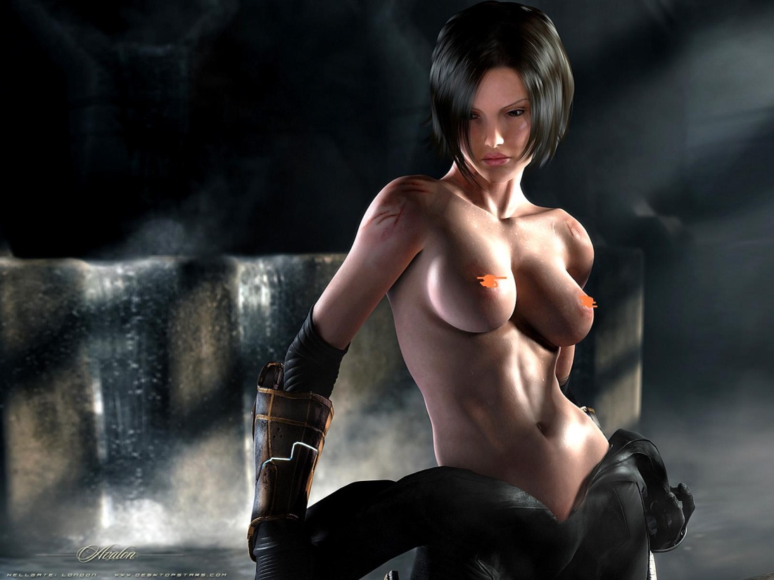 Эротичные девушки из компьютерных игр