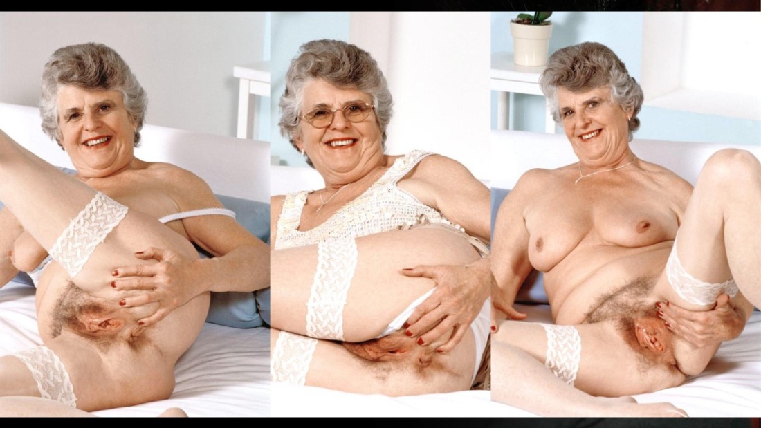 Зрелые волосатые бабы на природе
