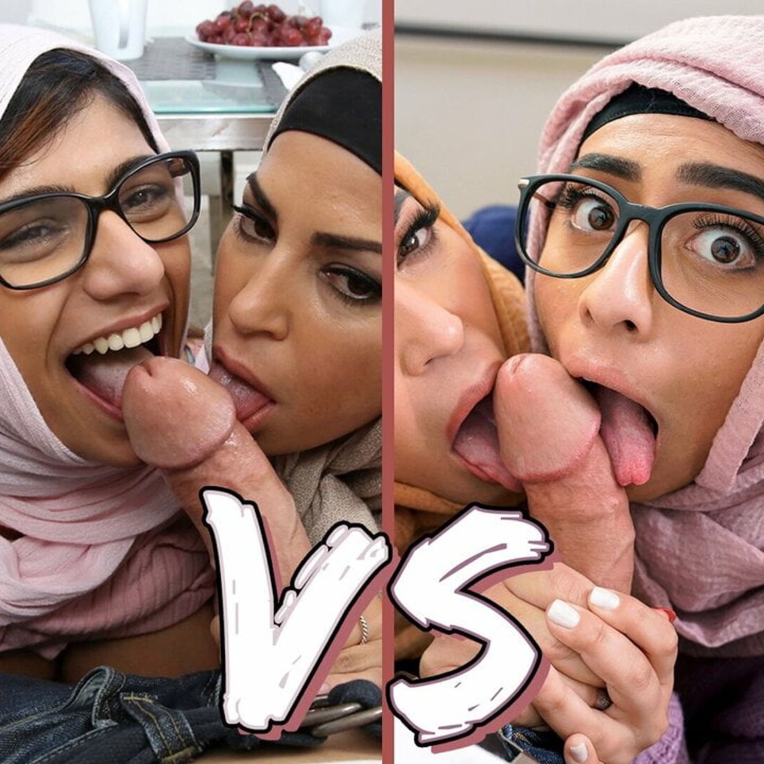 Миа Халифа и Джулианна Вега