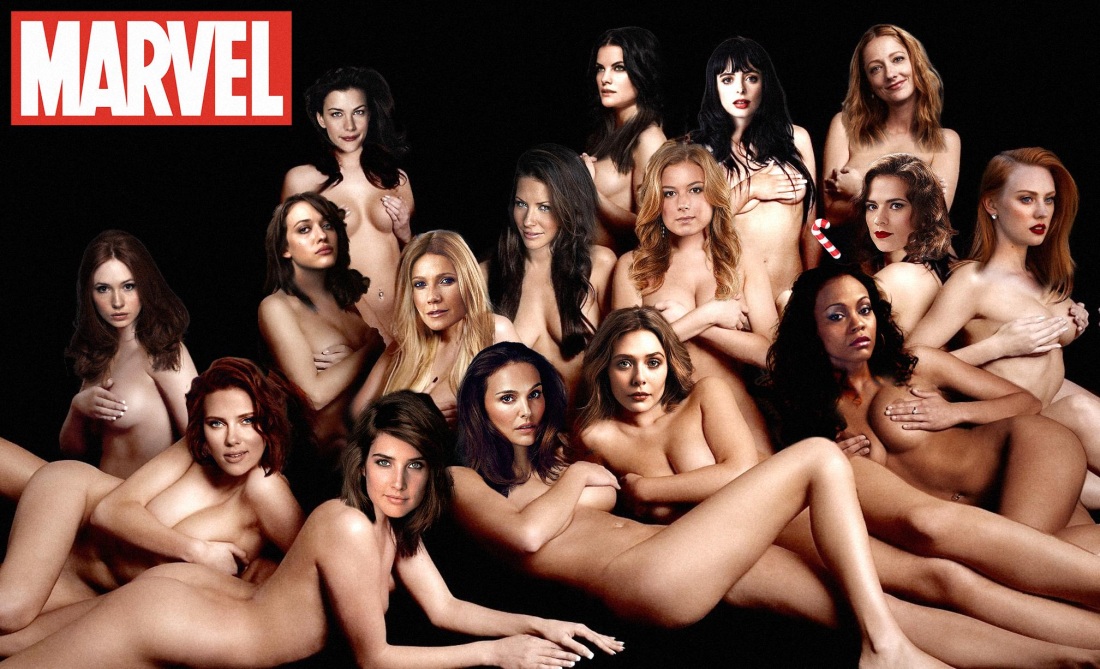 Зои Салдана Гамора голая