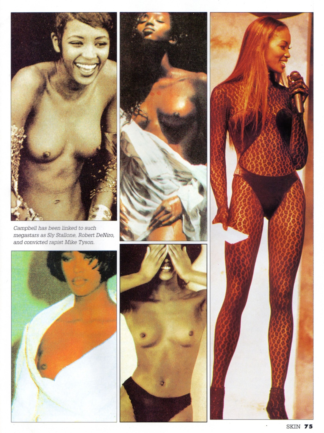 Naomi Bennet голая на природе