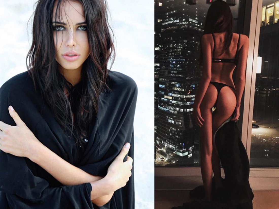 Анастасия Решетова в прозрачном