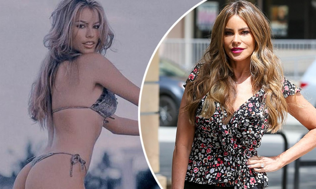 София Вергара в купальникк