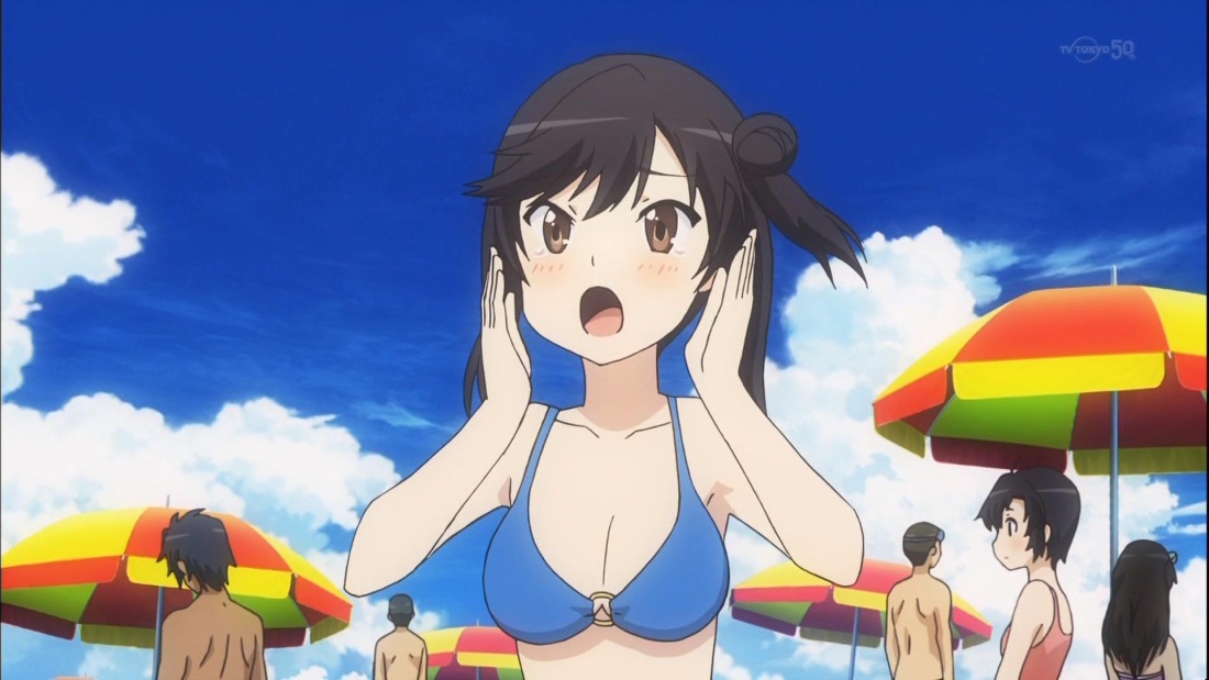 Девушки аниме трясут