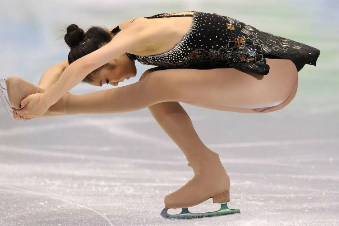 Спортсменки без трусиков