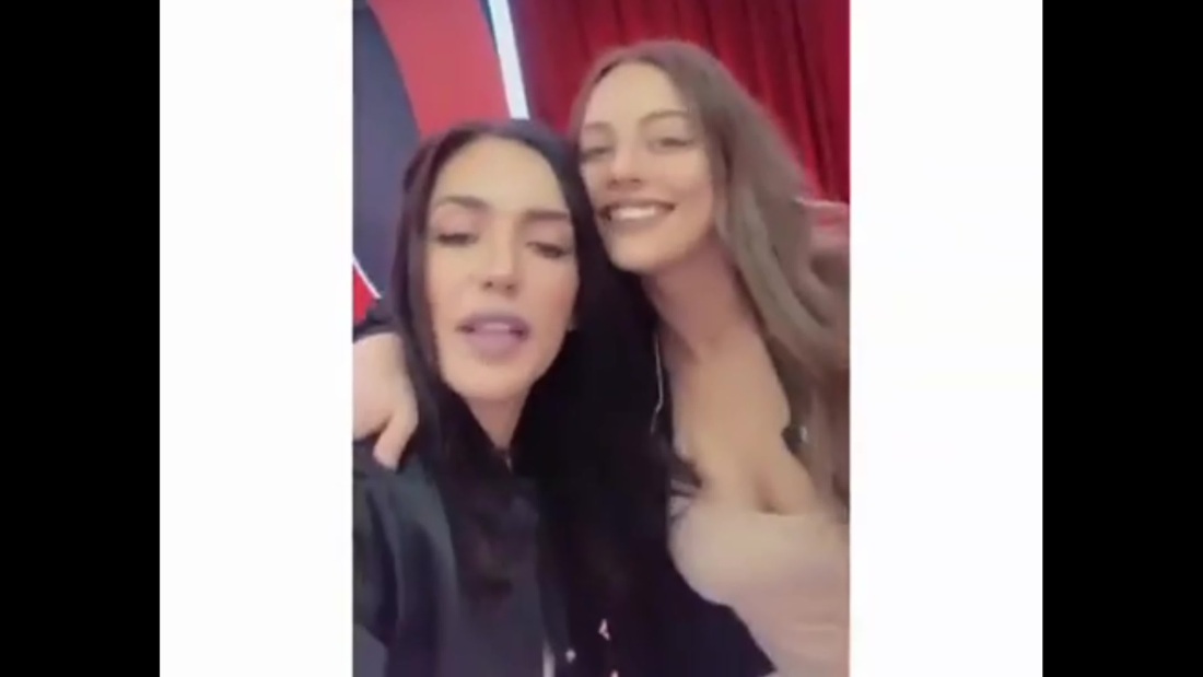 Катя Кищук и Ольга Серябкина горячие