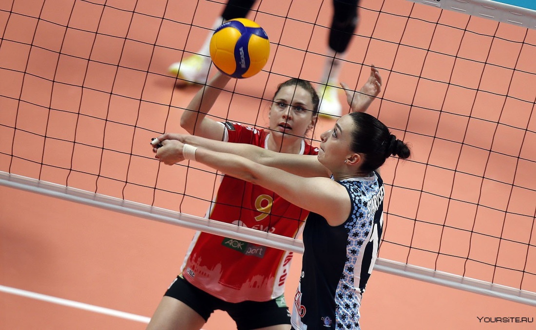 Юные волейболисты