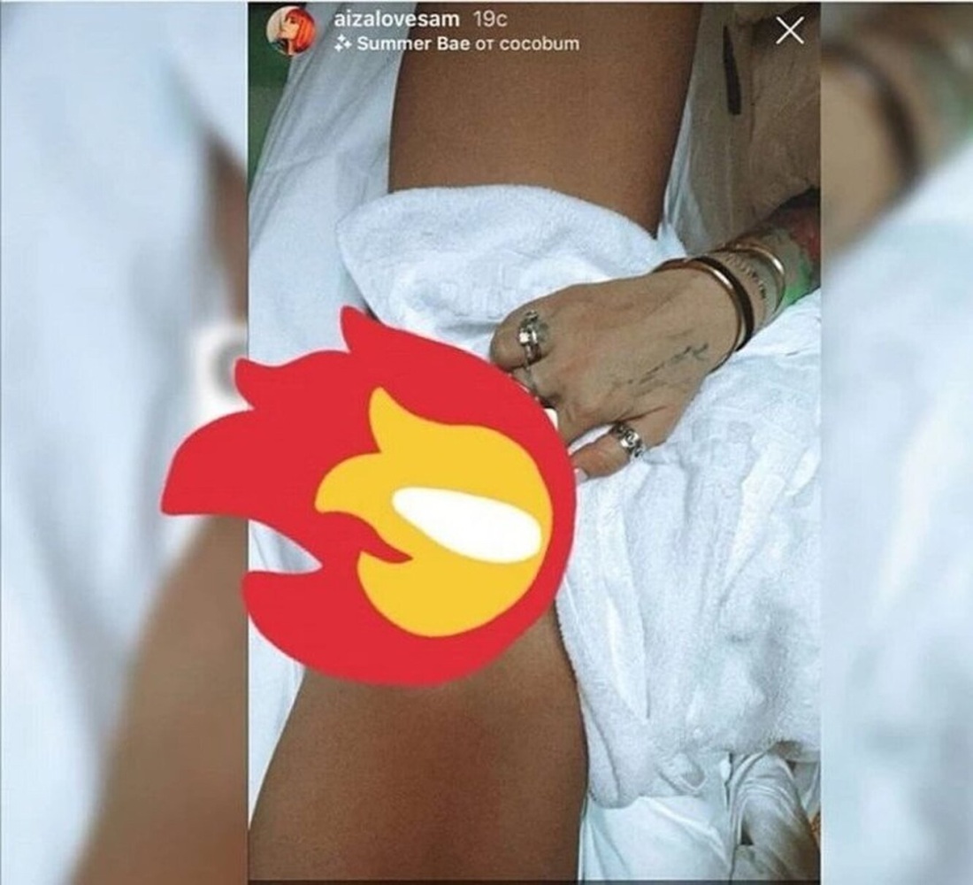 Айза Анохина голая вагина